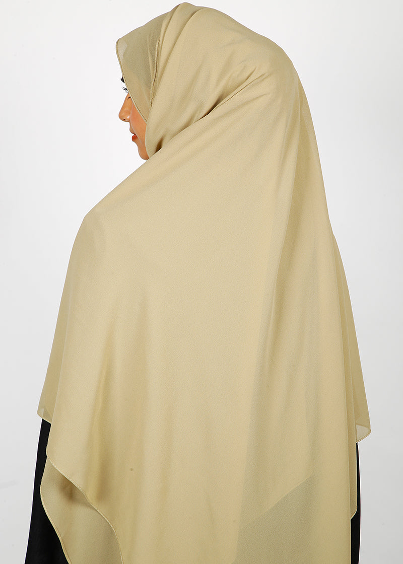 BeingMuslims Rich Malaysian Georgette Sand Hijab
