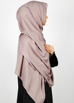 BeingMuslims Trendy Diamond Work Chiffon Taupe Hijab