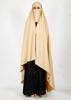 BeingMuslims Irani Chadar in CY Crush Beige