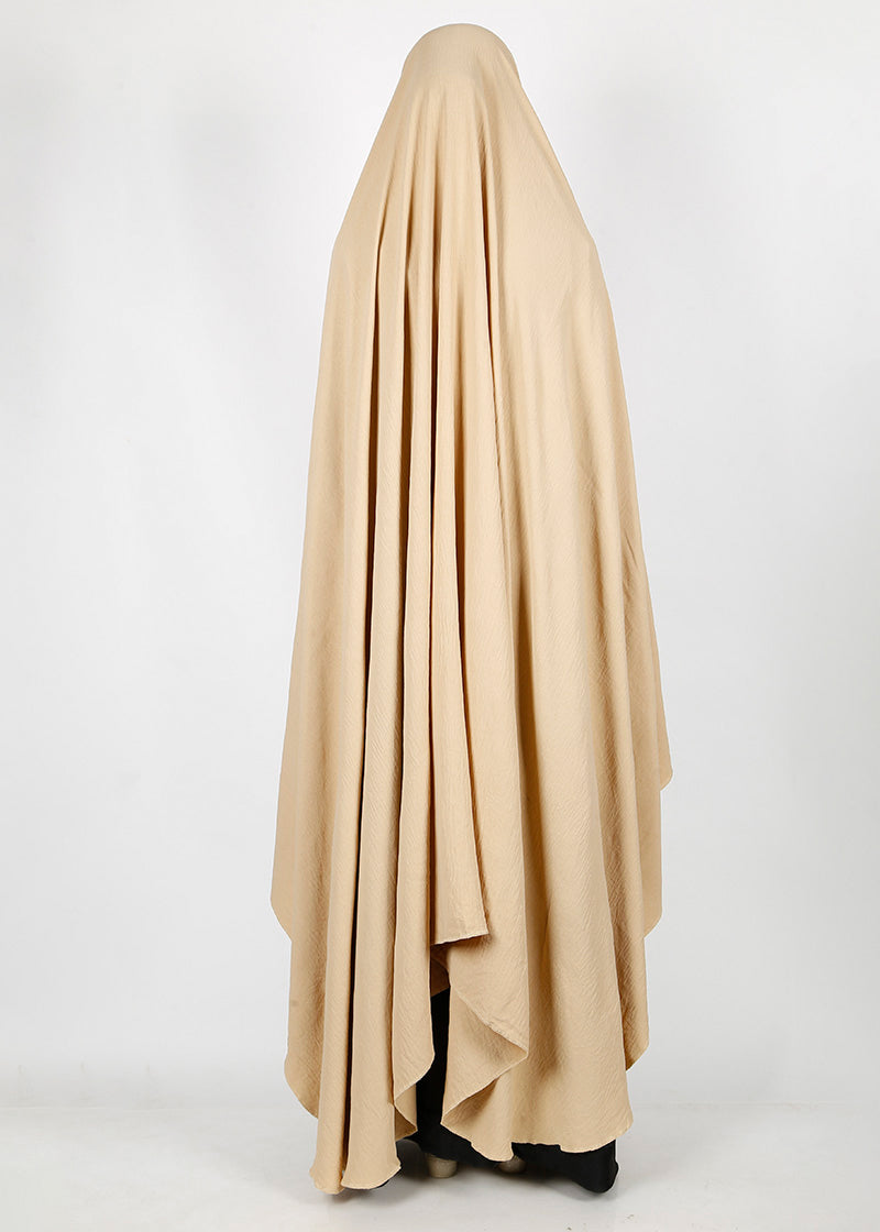 BeingMuslims Irani Chadar in CY Crush Beige