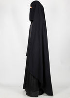 BeingMuslims Irani Chadar in CY Crush Black