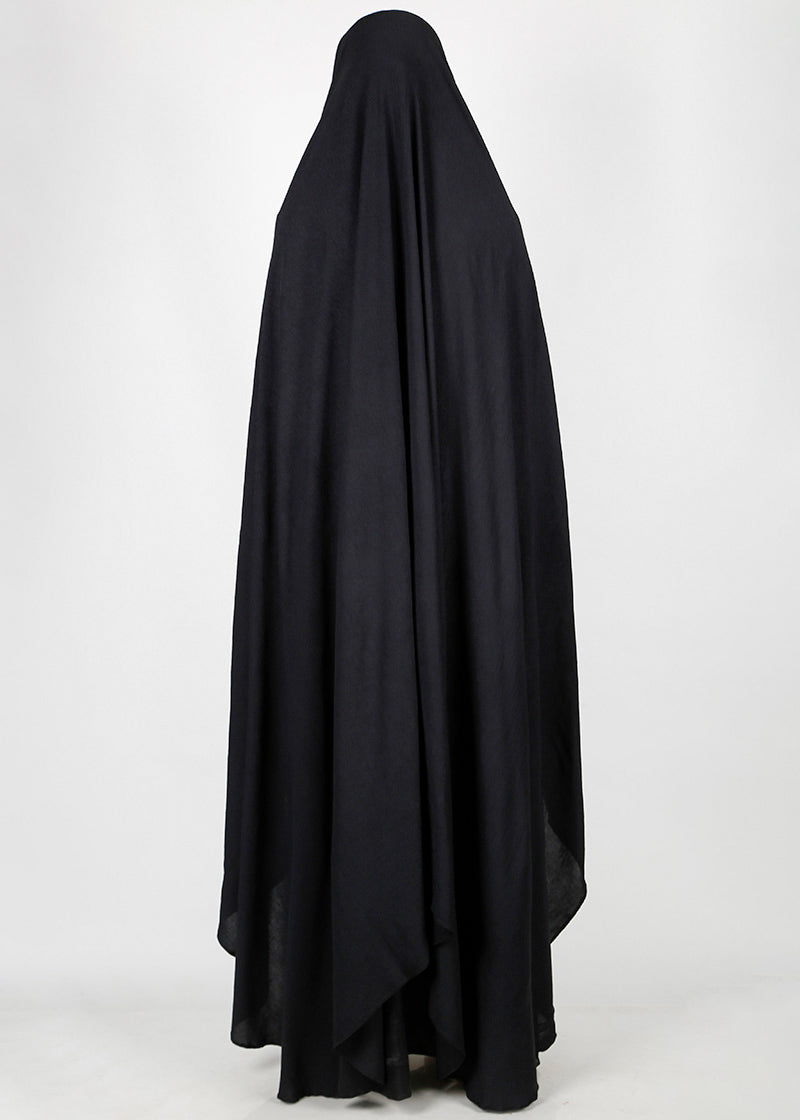 BeingMuslims Irani Chadar in CY Crush Black