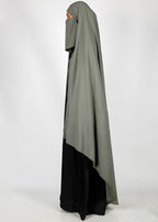 BeingMuslims Irani Chadar in CY Crush Grey