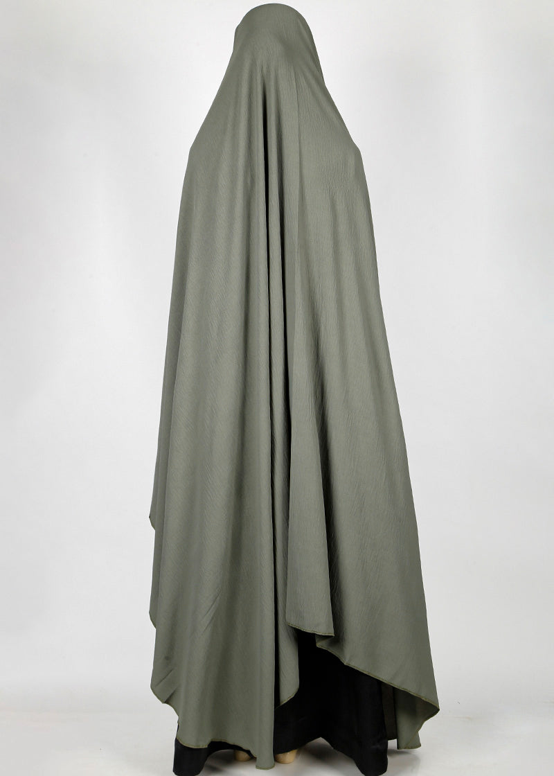 BeingMuslims Irani Chadar in CY Crush Grey