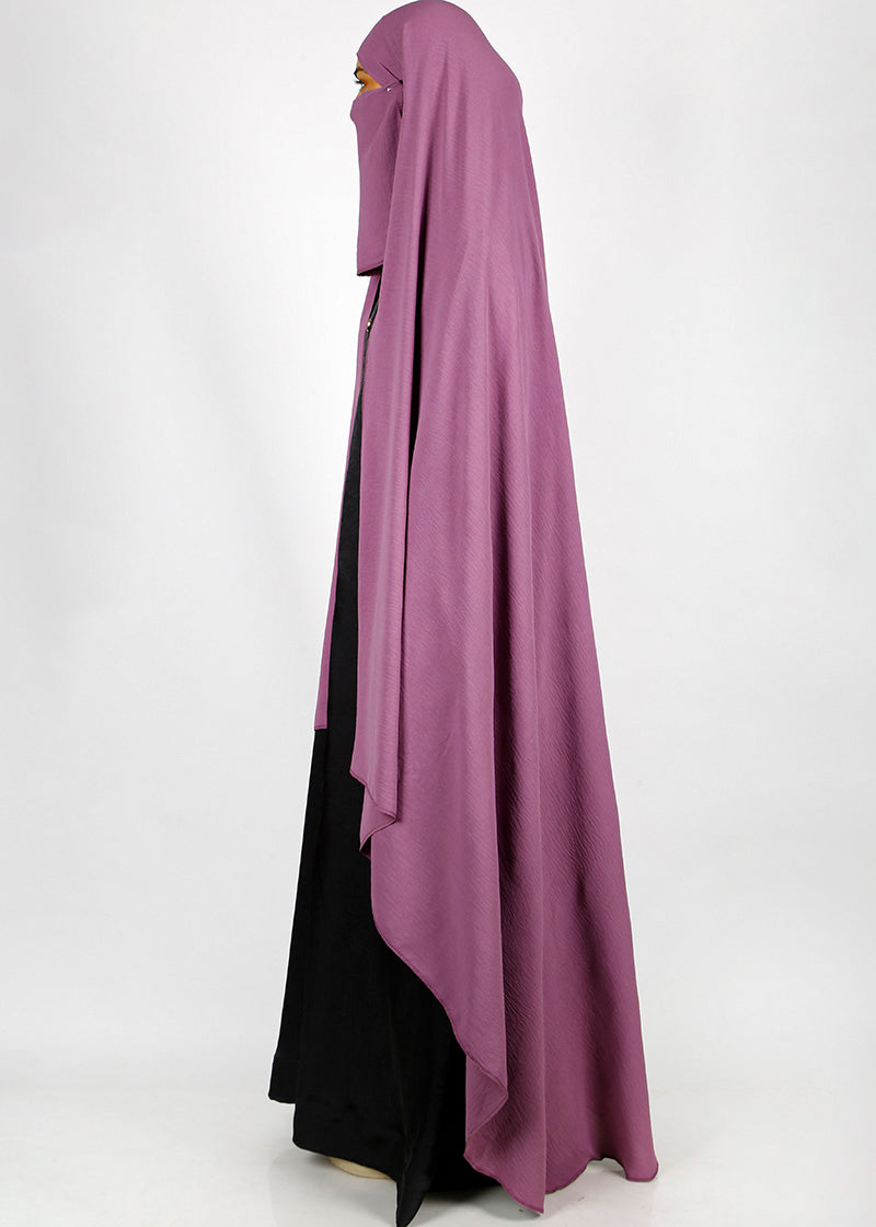 BeingMuslims Irani Chadar in CY Crush Purple