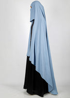 BeingMuslims Irani Chadar in CY Crush Blue