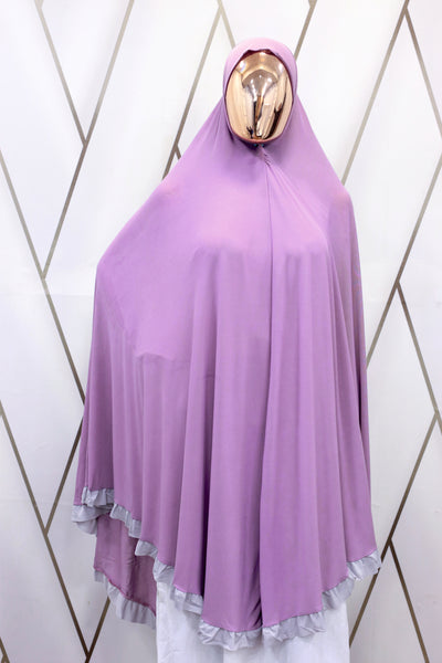 Grey Frill Makhna – 3XL Extra Coverage
