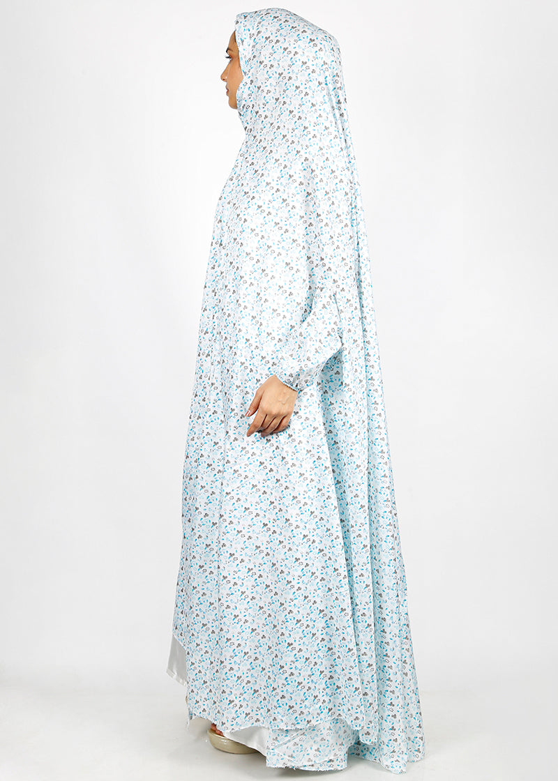 BeingMuslims Printed Jilbab Ankle Length D