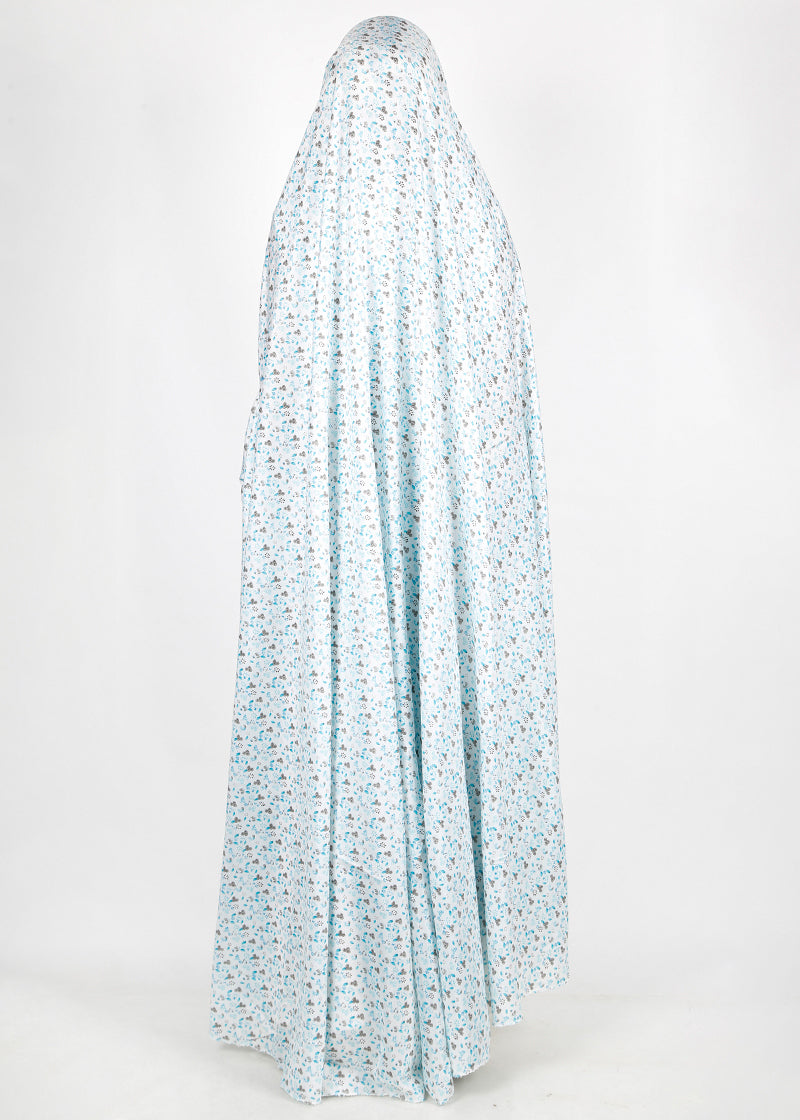 BeingMuslims Printed Jilbab Ankle Length D