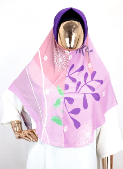 Printed Instant Hijab – Floral & Abstract