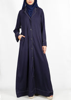 Being Muslims Navy Blazer Abaya
