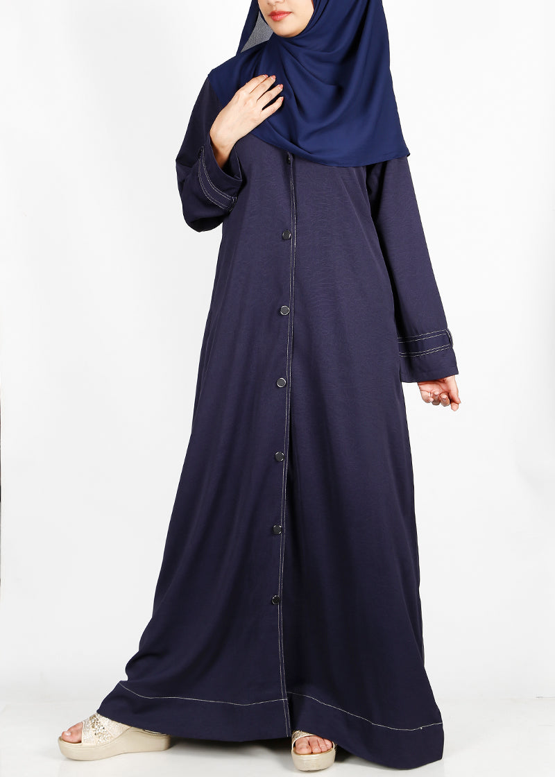 Being Muslims Navy Blazer Abaya