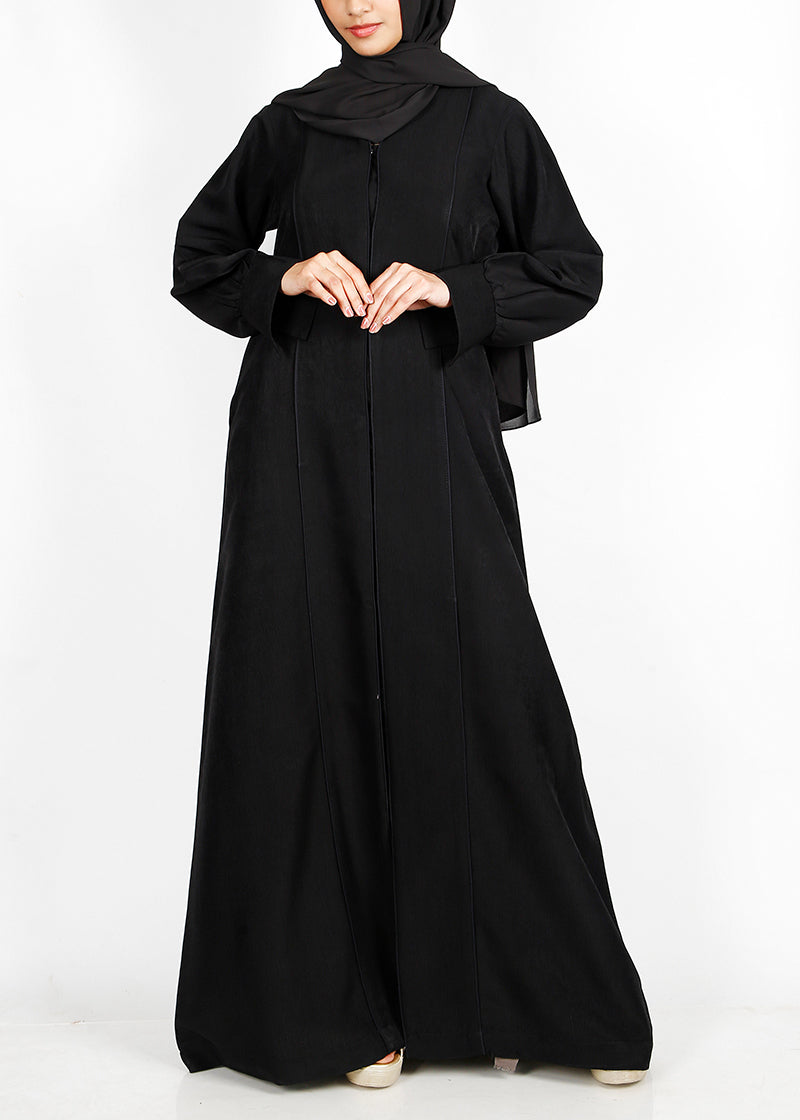 Being Muslims Minimalist Everyday Rich Black Abaya