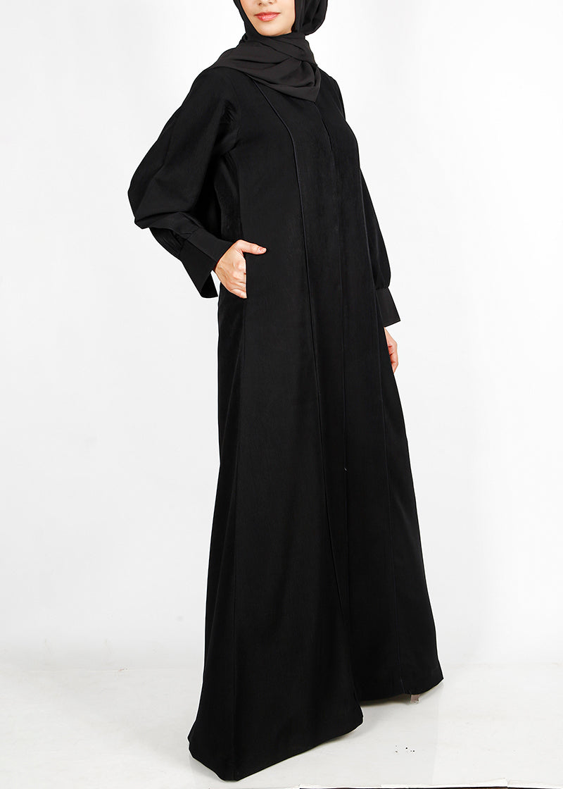 Being Muslims Minimalist Everyday Rich Black Abaya