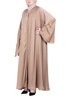 Being Muslims A Line Flowy n Flared Beige Abaya