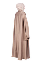 Being Muslims A Line Flowy n Flared Beige Abaya