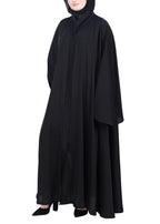 Being Muslims A Line Flowy n Flared Black Abaya