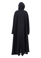 Being Muslims A Line Flowy n Flared Black Abaya