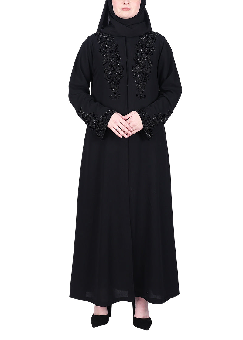 Being Muslims Ultra Luxury Noir Black Abaya