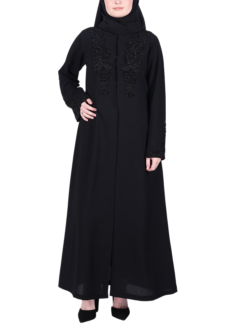Being Muslims Ultra Luxury Noir Black Abaya