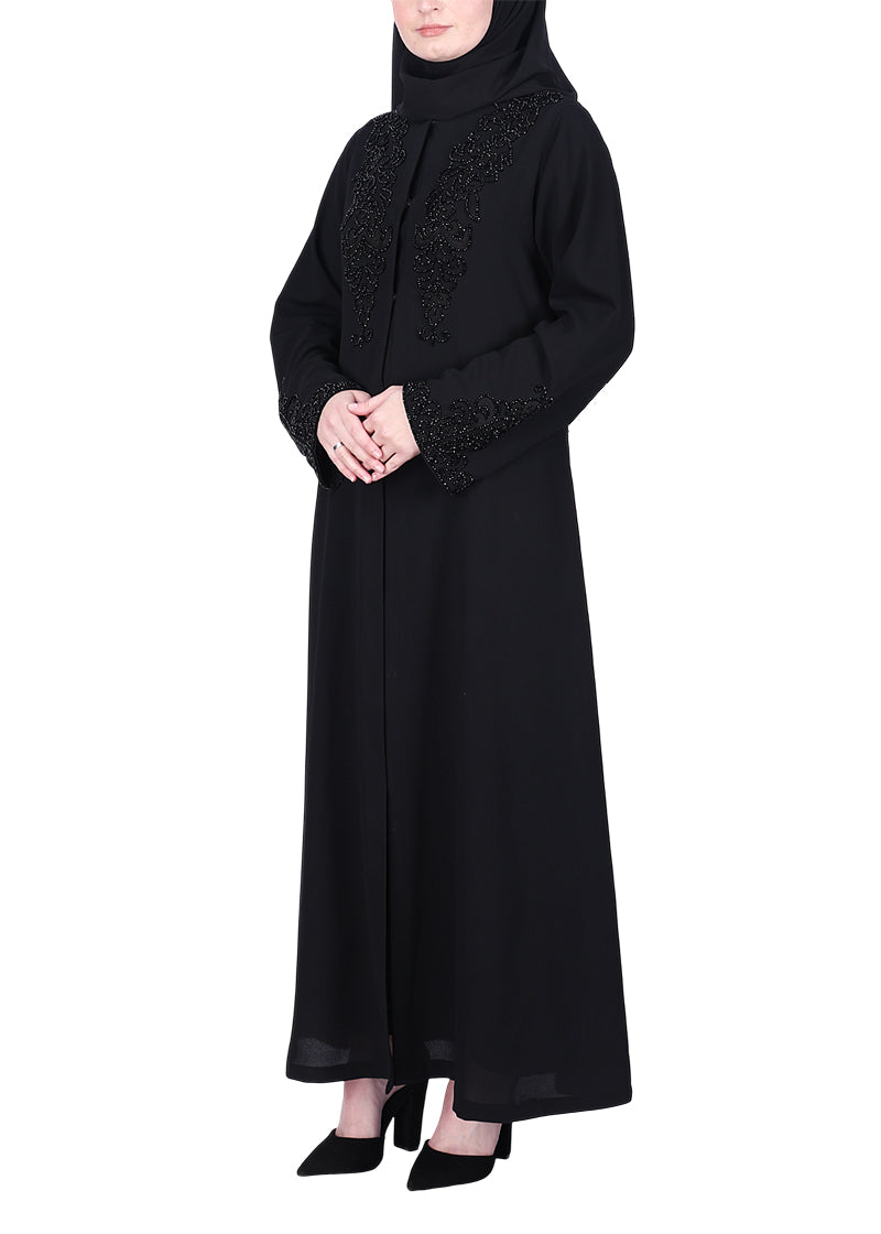 Being Muslims Ultra Luxury Noir Black Abaya
