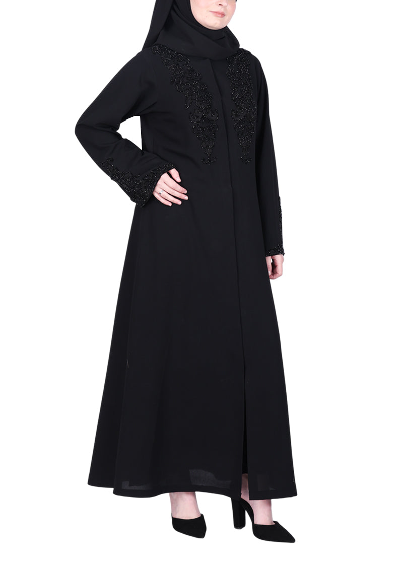 Being Muslims Ultra Luxury Noir Black Abaya