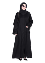 Being Muslims Starry Sleeves Luxury Black Abaya