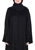 Being Muslims Starry Sleeves Luxury Black Abaya