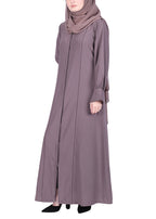 Being Muslims Suave Minimalist Dull Purple Abaya