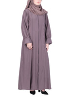 Being Muslims Suave Minimalist Dull Purple Abaya