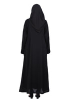 Being Muslims Simple n Stylish Black Front Open Abaya