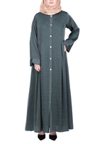 Being Muslims Simple n Stylish Front Open Abaya