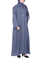Being Muslims Simple n Stylish Front Open Abaya