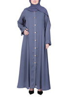 Being Muslims Simple n Stylish Front Open Abaya