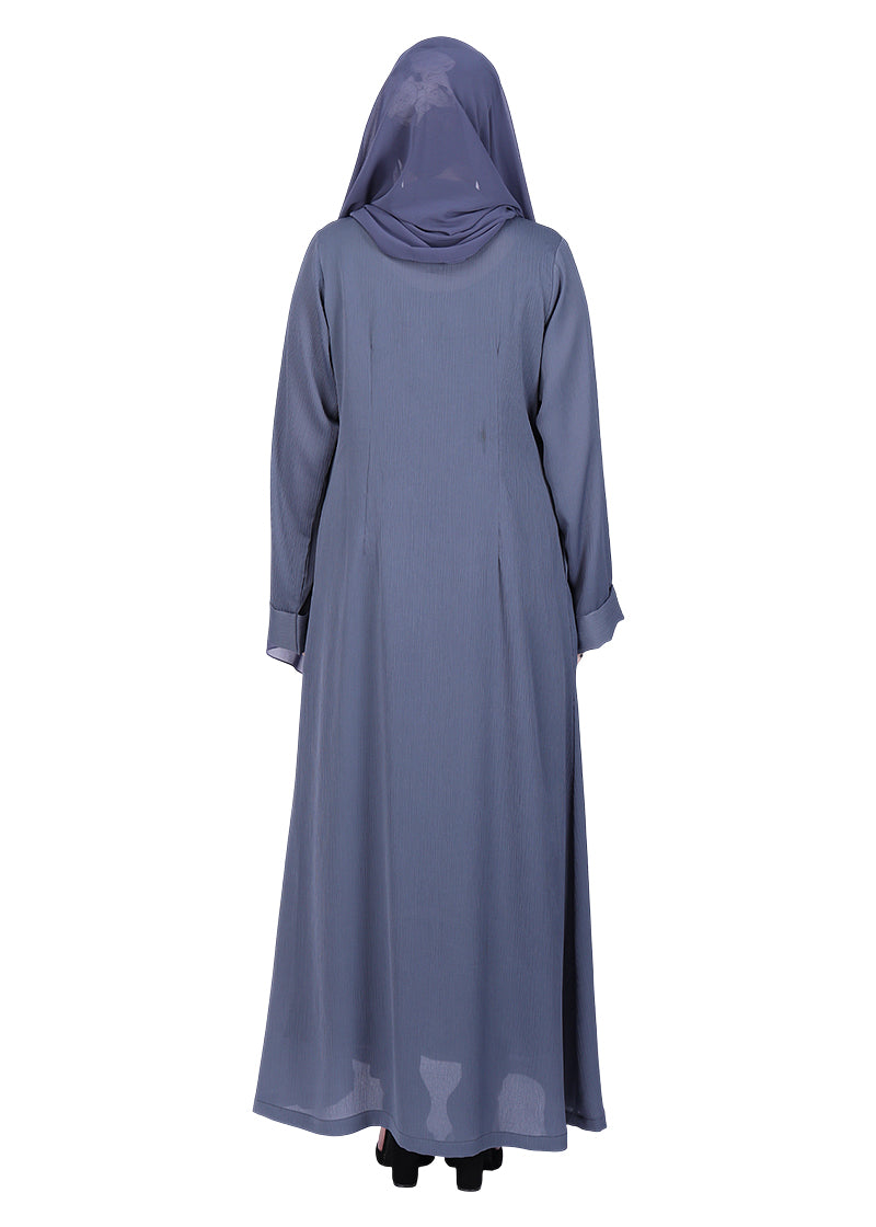Being Muslims Simple n Stylish Front Open Abaya