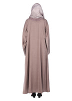 BeingMuslims Oak Brown Timeless Abaya in Marbella