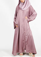 BeingMuslims Onion Pink Timeless Abaya in Marbella