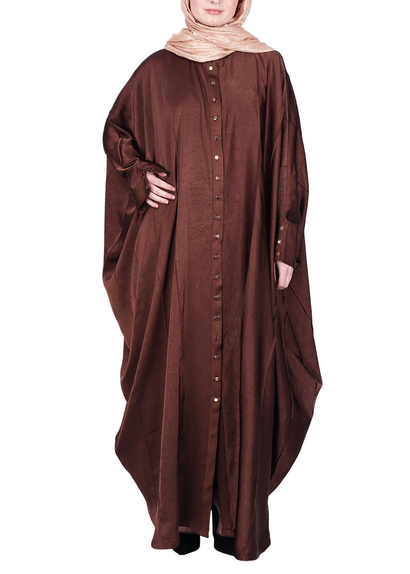BeingMuslims Lustrous Front Open Buttoned Kaftan