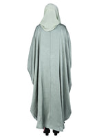 BeingMuslims Lustrous Mint Front Open Buttoned Kaftan