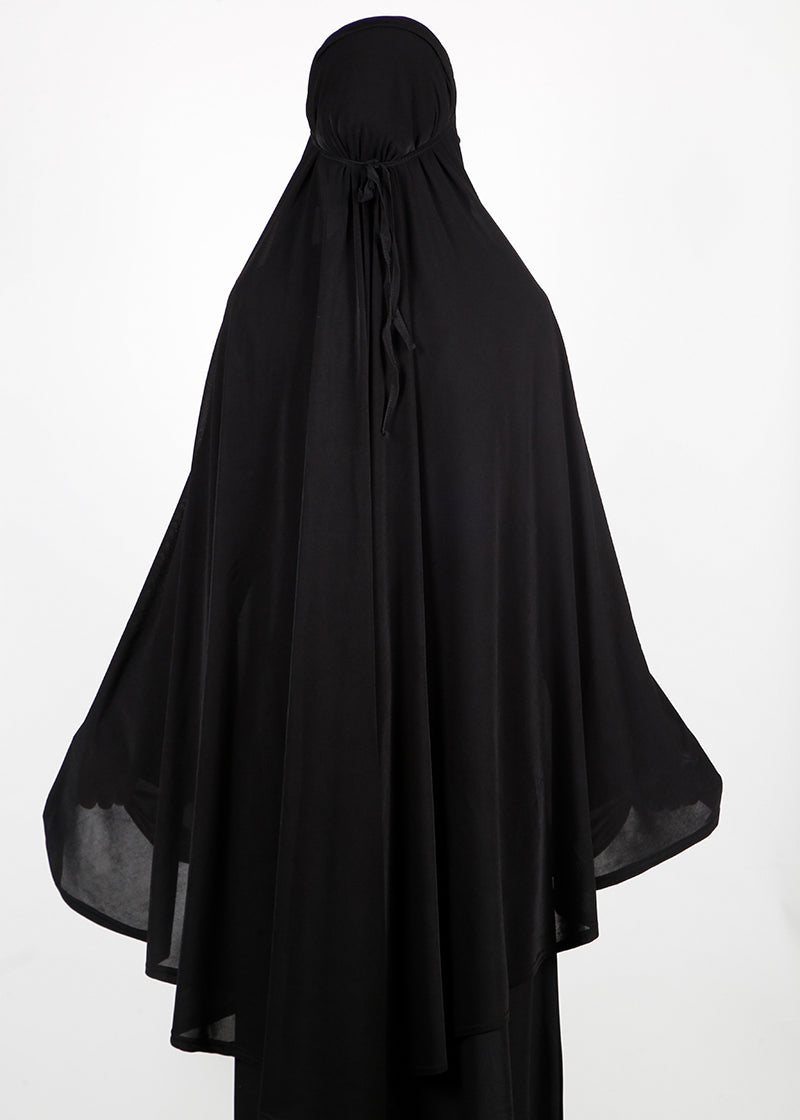 BeingMuslims Khimar without Sleeves in Black