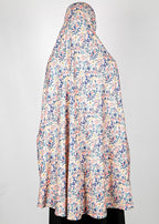 BeingMuslims Printed Khimar B with elastic Sleeves