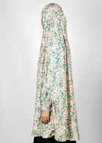 BeingMuslims Printed Khimar C with elastic Sleeves