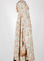 BeingMuslims Printed Khimar E with elastic Sleeves