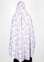 BeingMuslims Printed Khimar F with elastic Sleeves