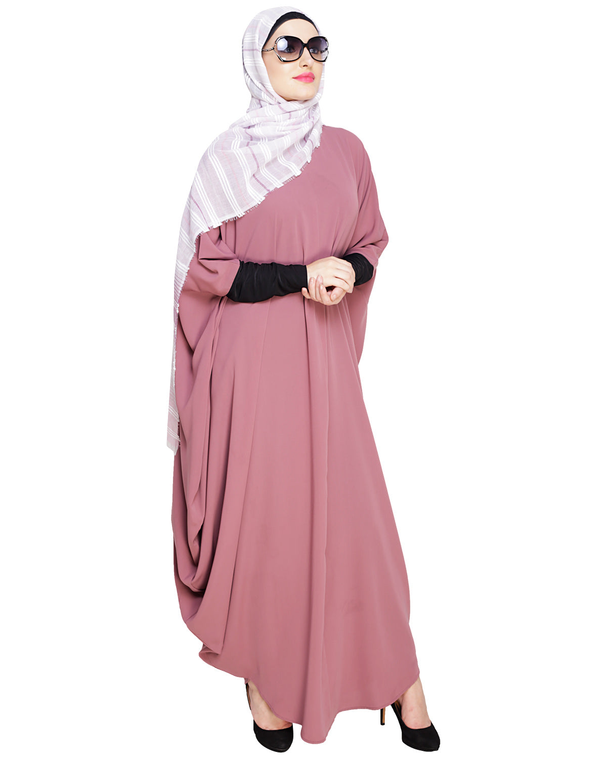 Quirky Jersy Sleeve Kaftan