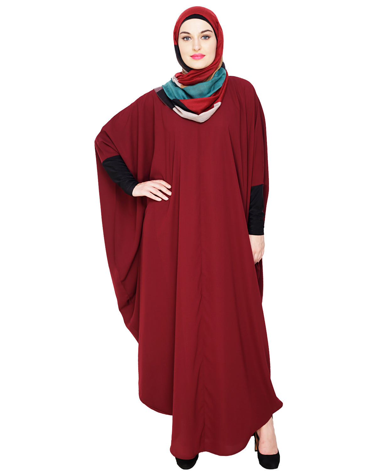 Quirky Jersy Sleeve Kaftan