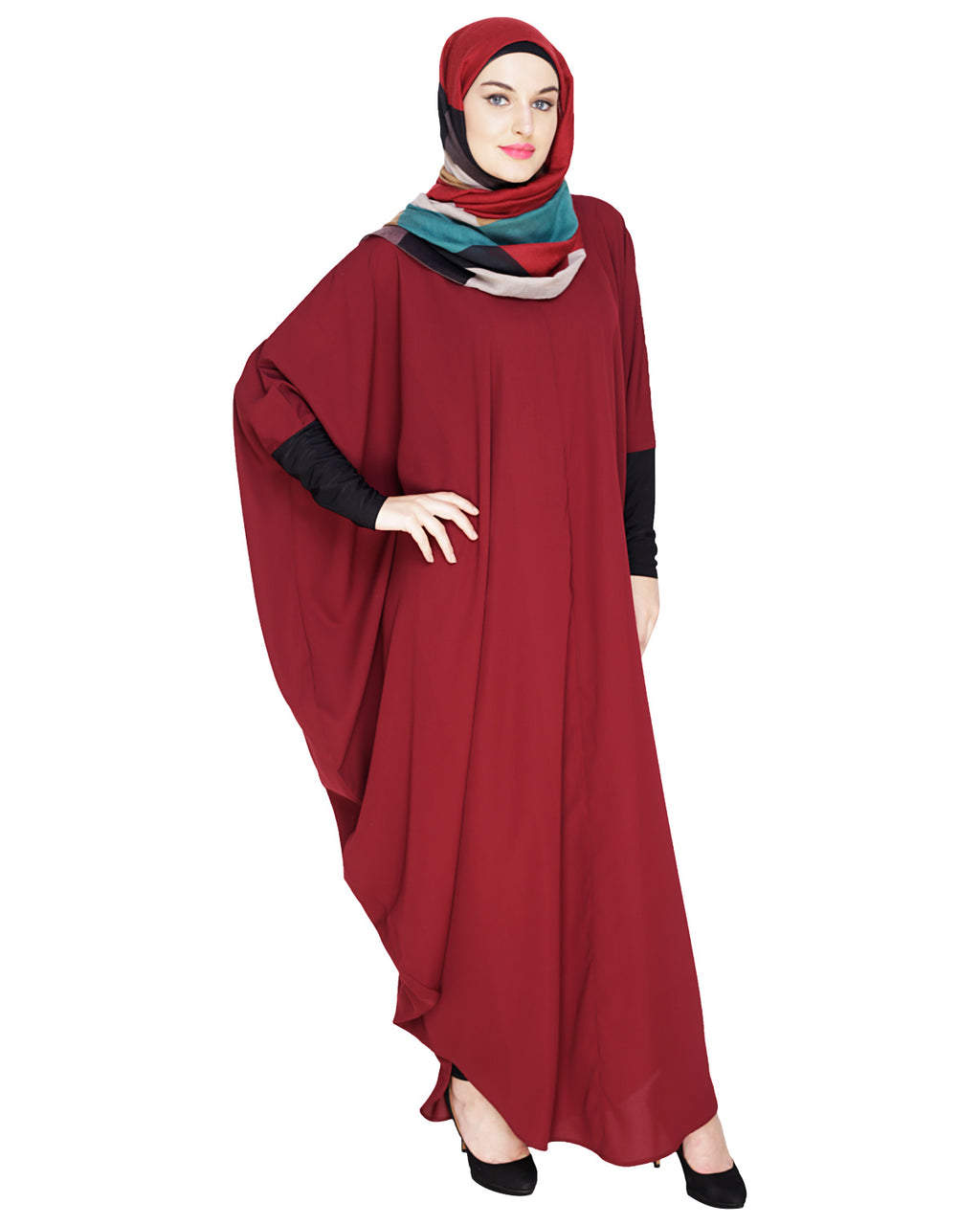 Quirky Jersy Sleeve Kaftan