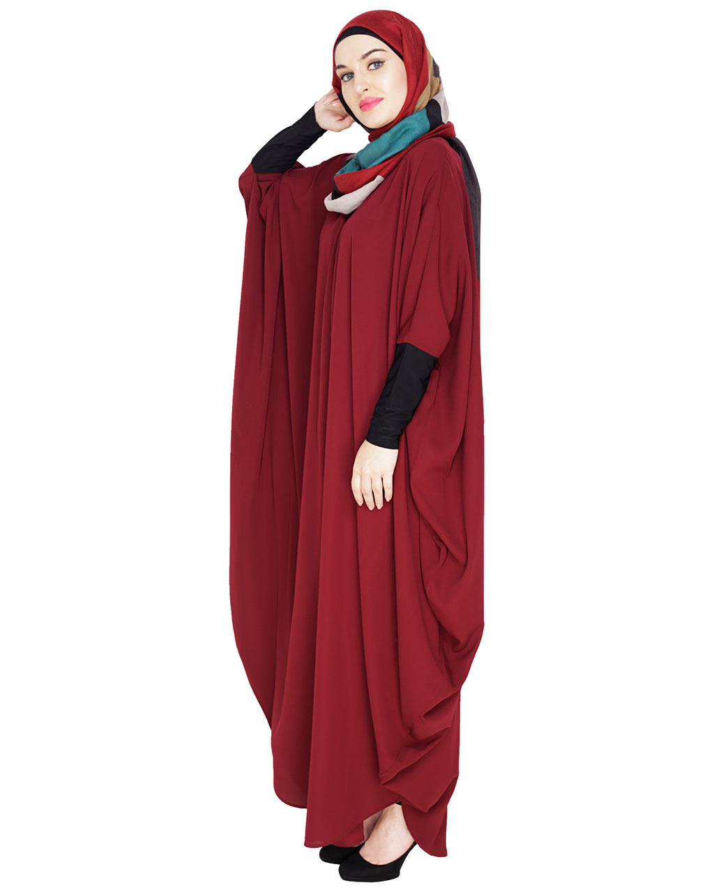 Quirky Jersy Sleeve Kaftan