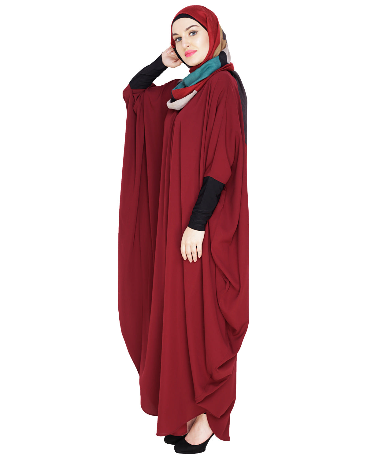 Quirky Jersy Sleeve Kaftan