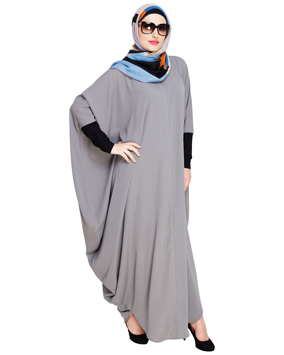 Quirky Jersy Sleeve Kaftan